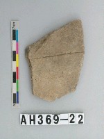 藏品(灰黑色夾砂陶片)的圖片